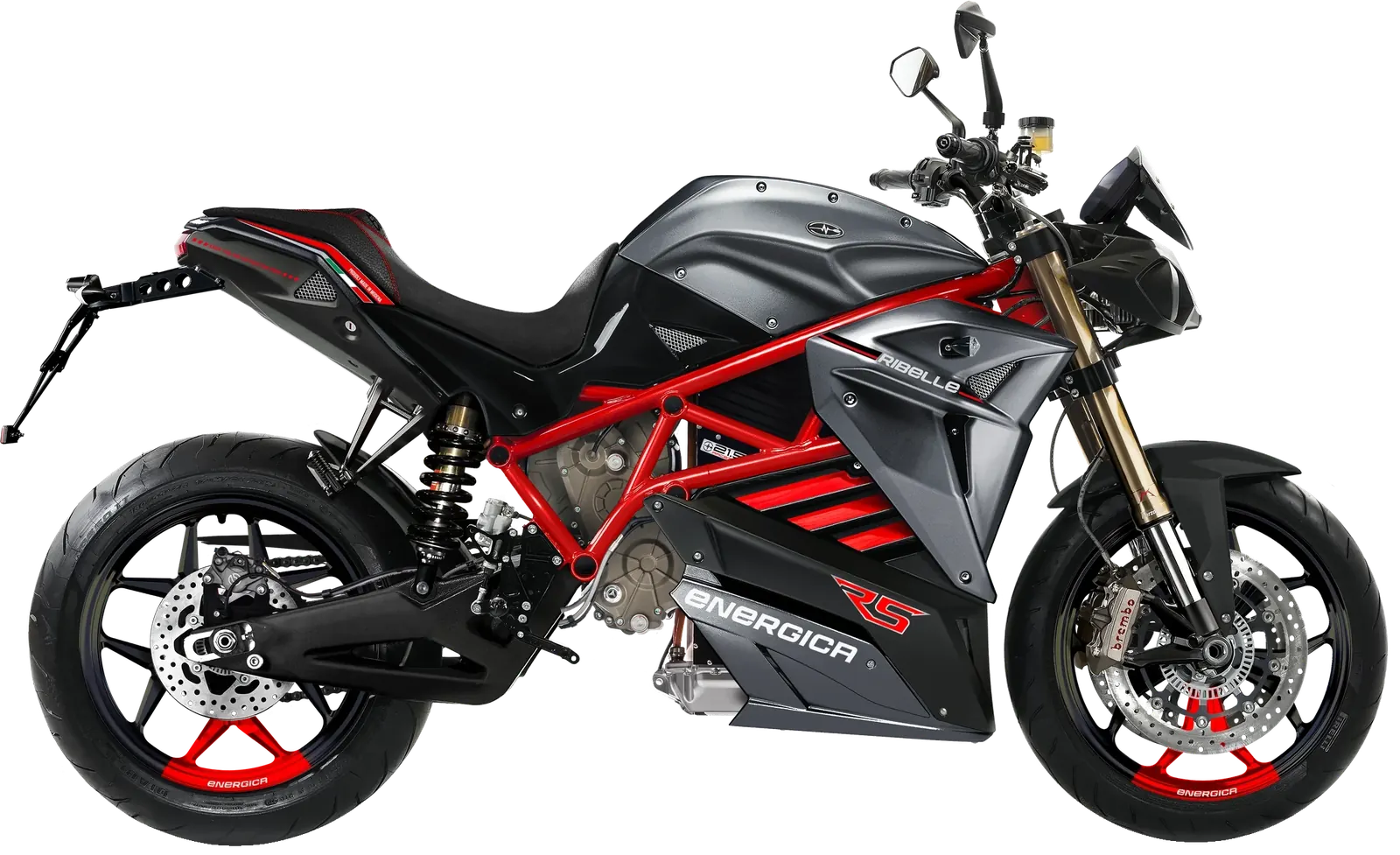 Energica Eva Ribelle, side view