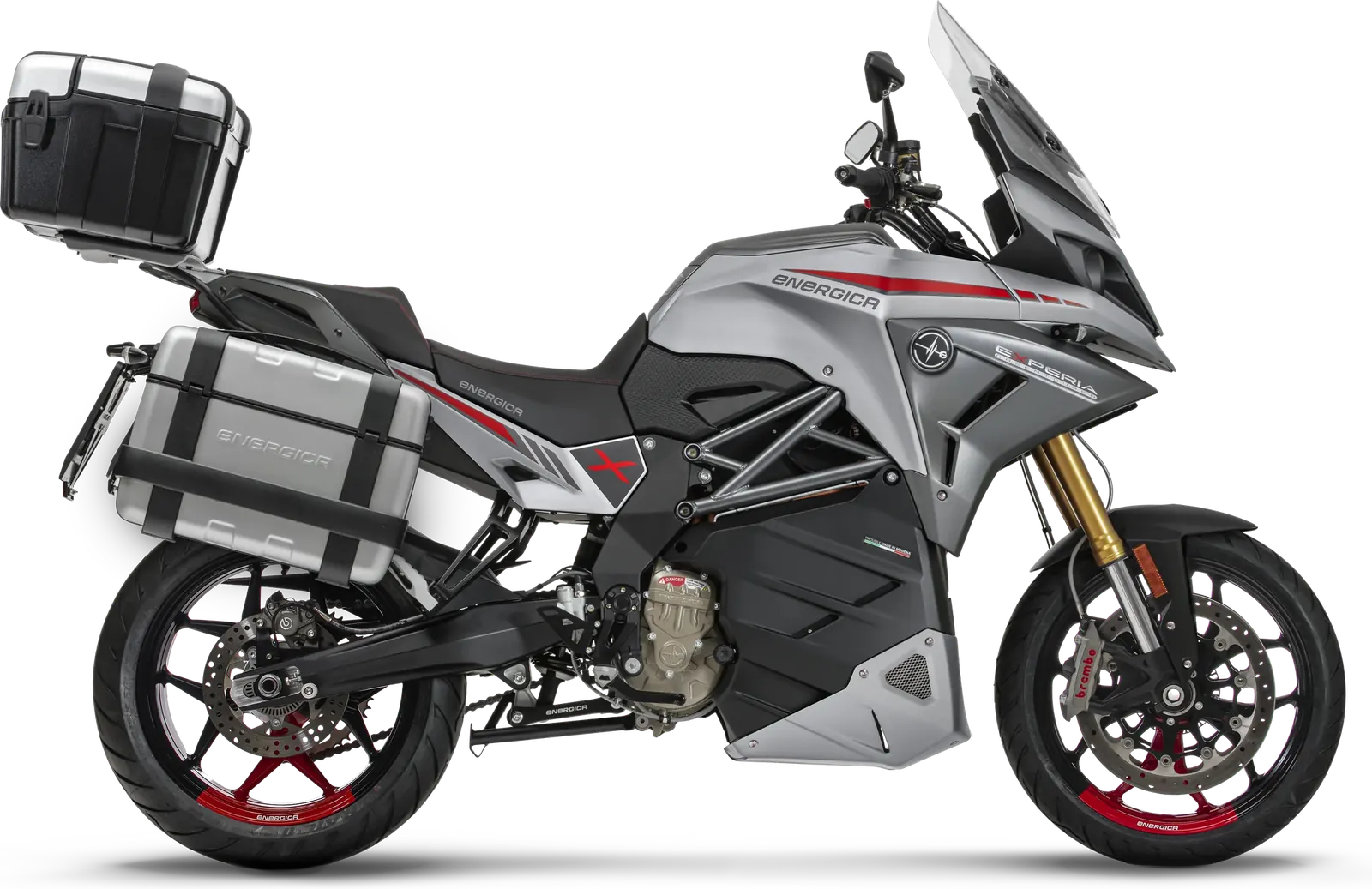 Energica Experia, zijaanzicht