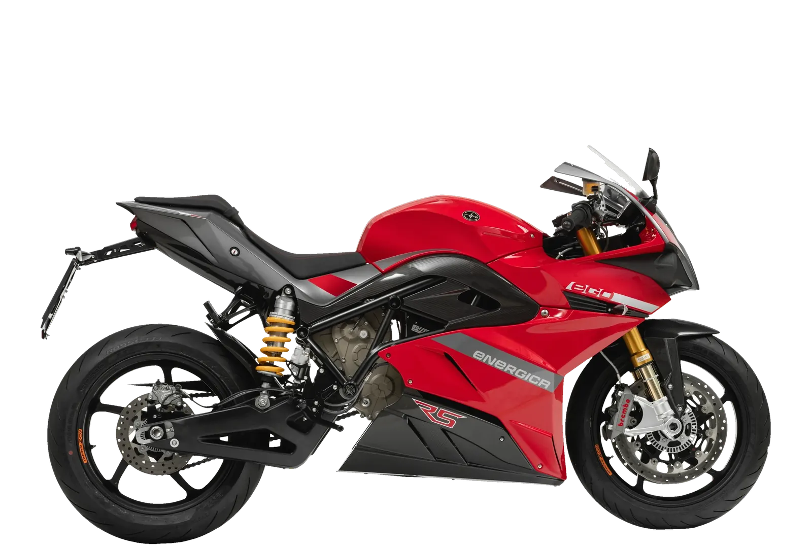 Energica Ego in Rosso Corsa