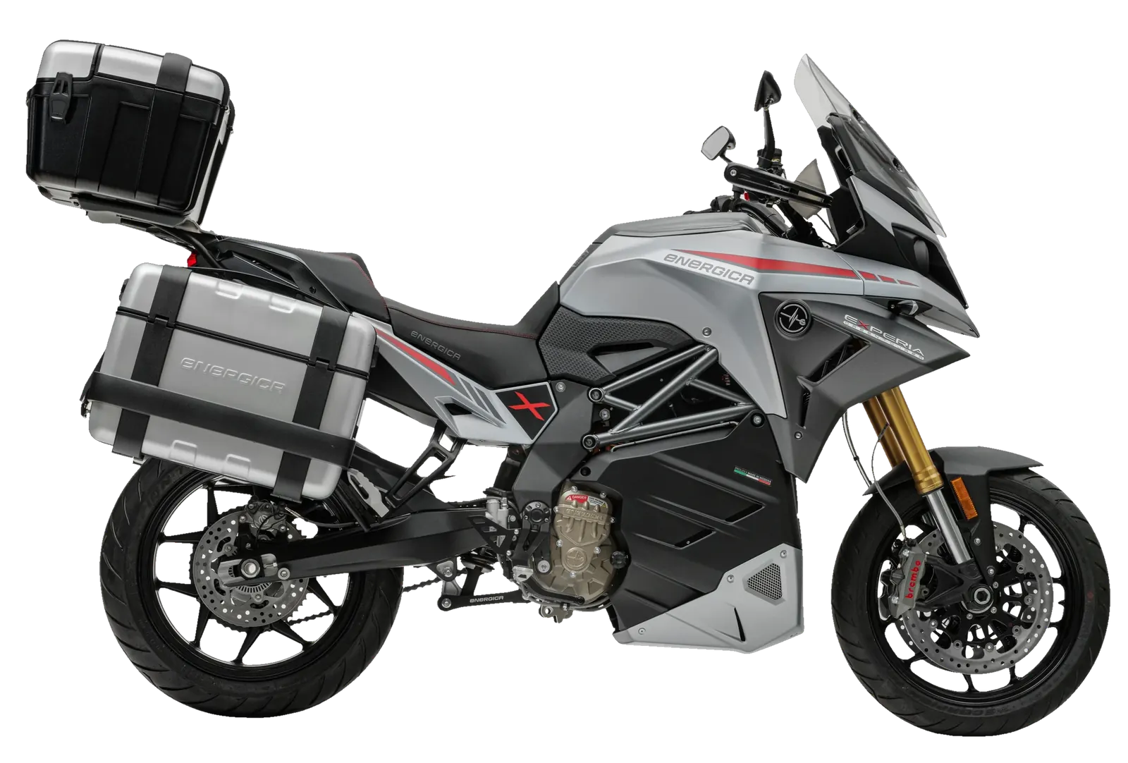 Energica Experia in Bormio Ice